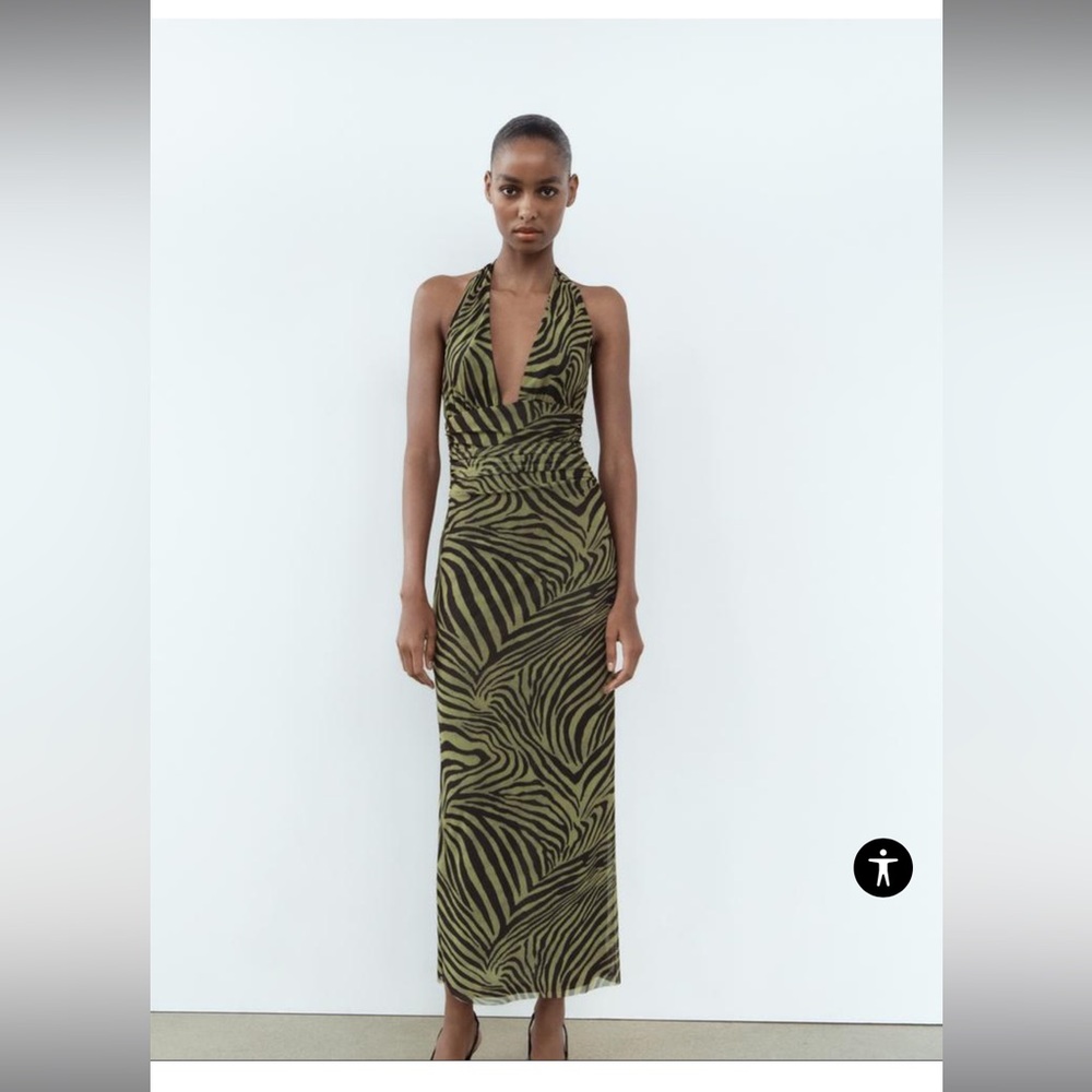 Zara dress worn once!excellent condition!